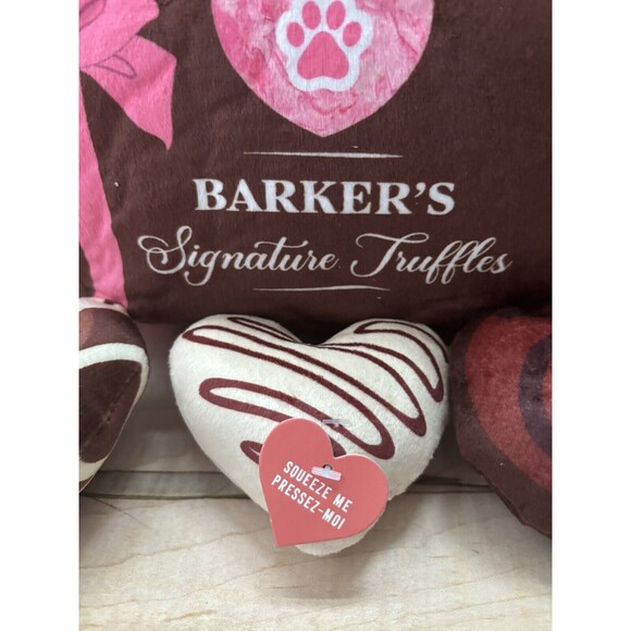 Fringe | Dog Toys Set Give Me Some Sugar & 3 Mini Squeakers Chocolate Shape - Picture 3 of 7